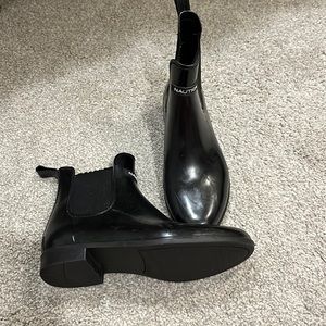 Nautica, size 7 black water resistant boots